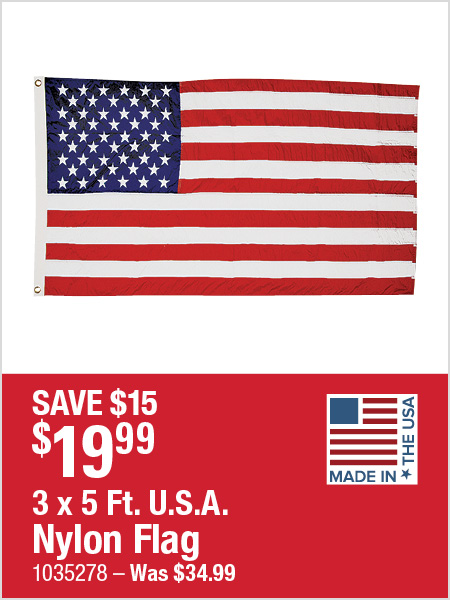 3x5 Ft. Nylon Flag
